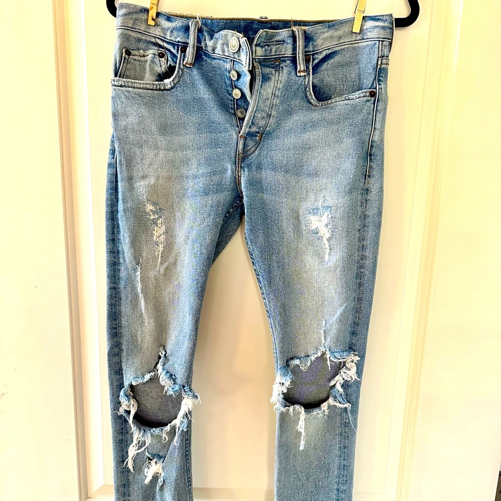 All Saints Cigarette Skinny Jean, cropped, 28